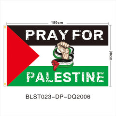 Palestine Flag Decorative Outdoor Garden Banner