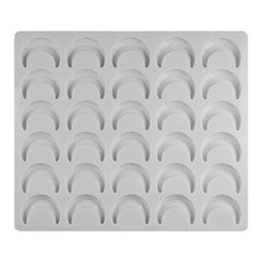 Ramadan Festival Diamond Moon Silicone Mould 30 holes