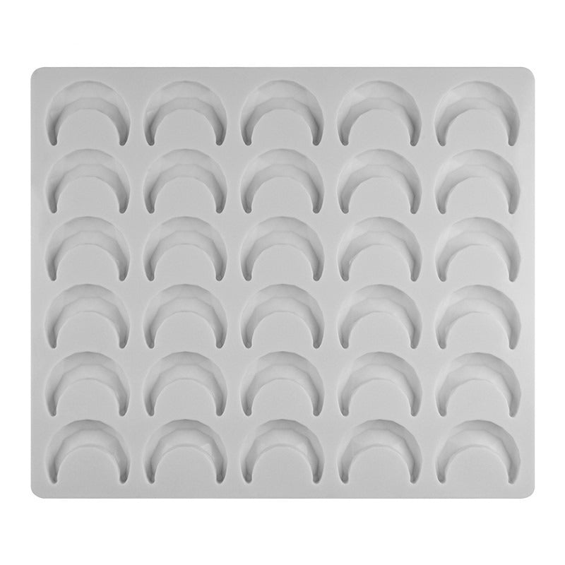 Ramadan Festival Diamond Moon Silicone Mould 30 holes