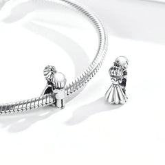 S925 Sterling Silver DIY Beads for Kids' Bracelets