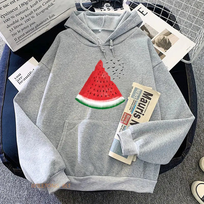 Watermelon Graphic Print Sweatshirt from Palestine