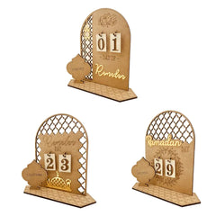 Eid Mubarak Ramadan Countdown Calendar Ornament Decor
