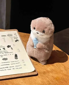Cute Little Otter Stuffed Fish Doll