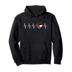 Palestine Warm Pullover Hoodie (Cross-Border EU Size)