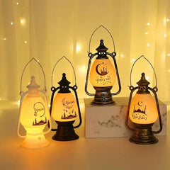 Battery-Powered LED Candle Light for Ramadan Decor