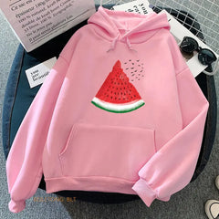 Watermelon Graphic Print Sweatshirt from Palestine
