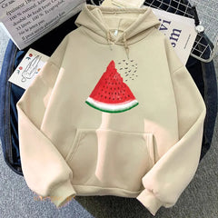 Watermelon Graphic Print Sweatshirt from Palestine