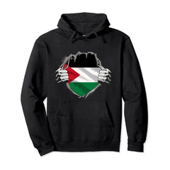 Palestine Warm Pullover Hoodie (Cross-Border EU Size)
