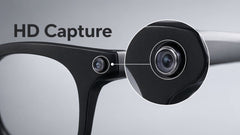 AI Smart Glasses with Camera and Transcription