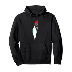 Palestine Warm Pullover Hoodie (Cross-Border EU Size)