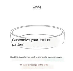 "Palestine Flag Support Silicone Wristband for Gaza"