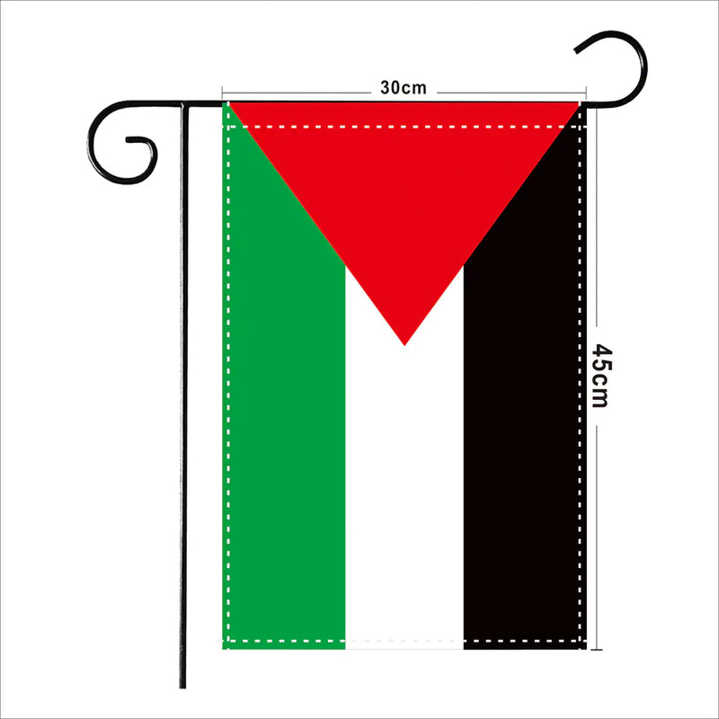Palestine Flag Decorative Outdoor Garden Banner