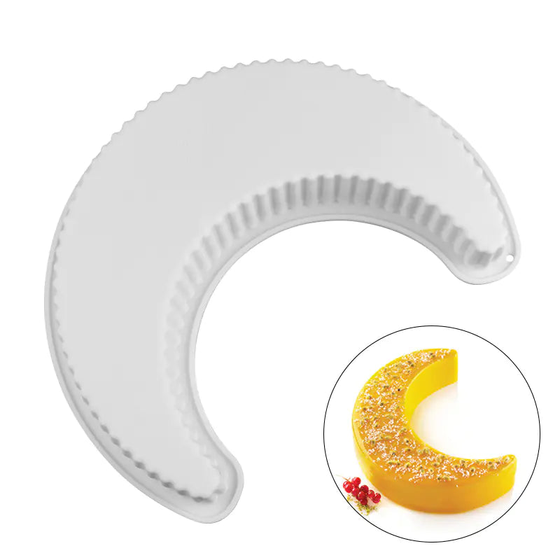 Moon Shape Silicone Cake Mold for Ramadan Baking